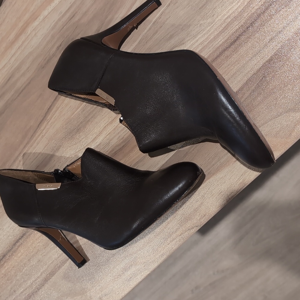 Coach Heel Booties Size 9